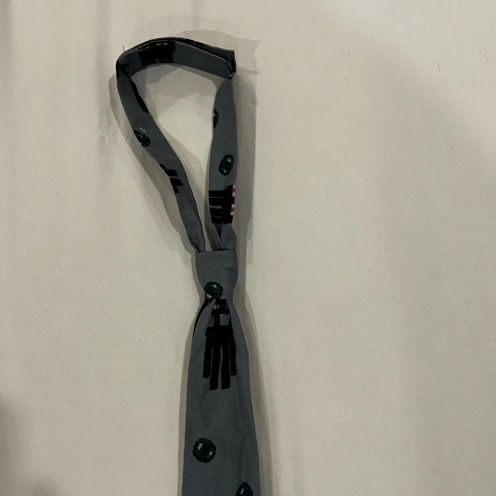 Minecraft Enderman Tie